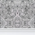 Layers of Depth Pattern Wallpaper